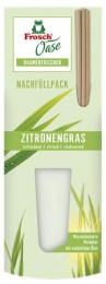Légfrissítő, 90 ml, utántöltő, FROSCH "Oase", citromfű