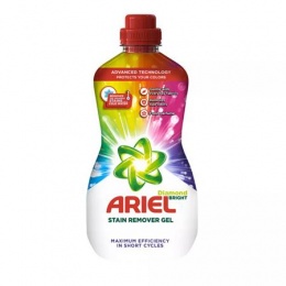 Folteltávolító gél, 950 ml, ARIEL "Diamond Bright", színes ruhákhoz