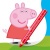 Színes ceruza készlet, hatszögletű, jumbo, STAEDTLER „Noris® junior 140", Peppa malac, 12 szín